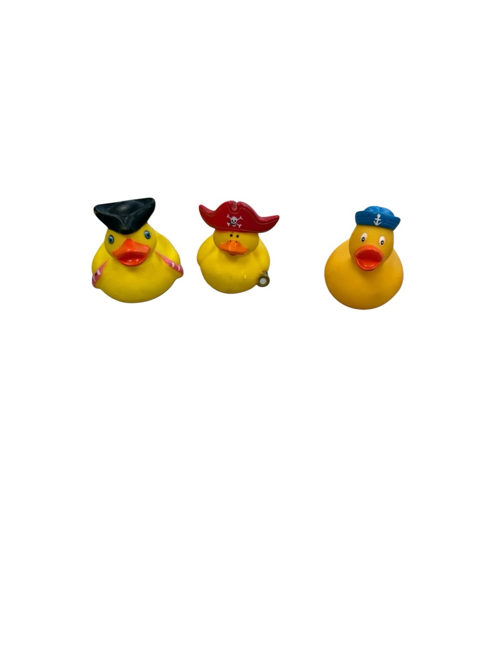 Set of 9 Yellow Pirate & Sailor Rubber Duck Toys - Picture 4 of 4
